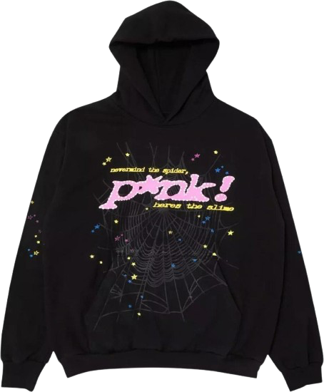 Sp5der “P!NK! V2” BLACK